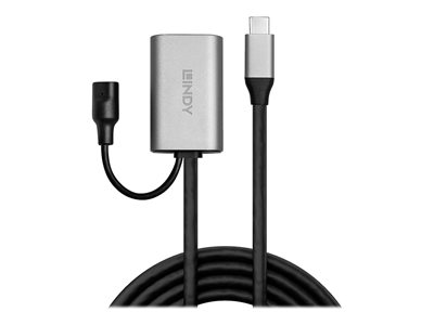 4002888432702 - LINDY USB-Kabel USB 32 Gen1 (USB 30   USB 31 Gen1) USB-C® Stecker USB-A Buchse 500 m Schwarz Grau 43270