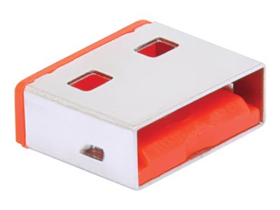 Tripp Lite USB-A Port Blockers, Red, 10 Pack