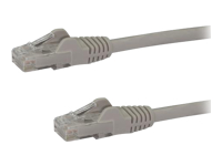 StarTech.com 6ft CAT6 Cable, 10 Gigabit Snagless RJ45 650MHz 100W PoE Cat 6 Patch Cord, 10GbE UTP CAT6 Network Cable, Gray CAT6 Ethernet Cable, Fluke Tested/Wiring is UL Certified/TIA - Category 6 - 24AWG (N6PATCH6GR)