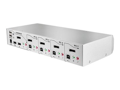 Lindy 39305, KVM Switches, LINDY KVM Switch Pro 4 Port 39305 (BILD1)
