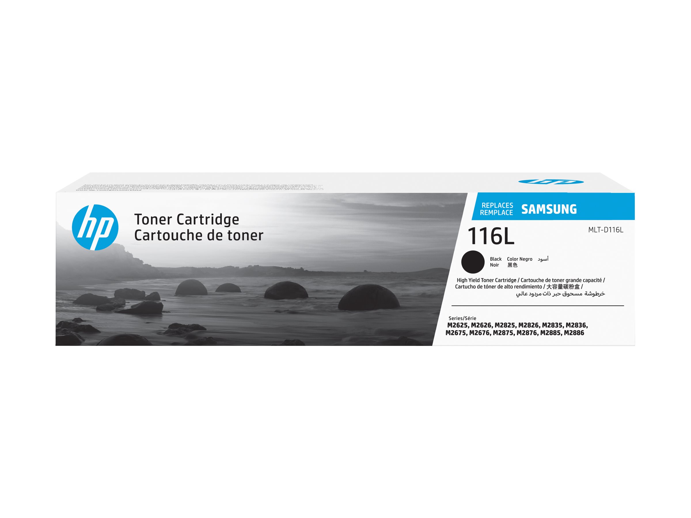 Hp Mlt D116l High Yield Black Original Toner Cartridge Su828a