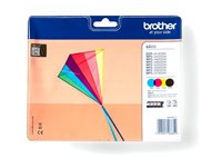 Brother LC223 - 4-pack - black, yellow, cyan, magenta - original - ink cartridge