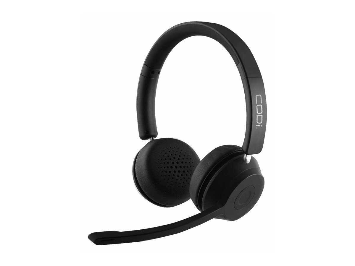 DUAL EAR BLUETOOTH HEADSETWITH INTEGRATED ENC MICROPHONE