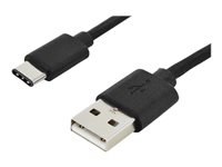 ASSMANN 4 pin USB Type A (male) - 24 pin USB-C (male) Sort 1.8m USB Type-C kabel