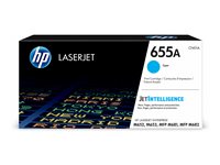 HP 655A LaserJet Toner Cartouche Cyan