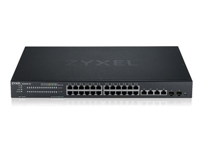 Zyxel Switch 24x GE XMG1930-30 NebulaFlex Layer 2, 4x 10GbE - XMG1930-30-ZZ0101F