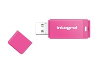 Integral Europe Neon USB 2.0 Flash Drive INFD8GBNEONPK