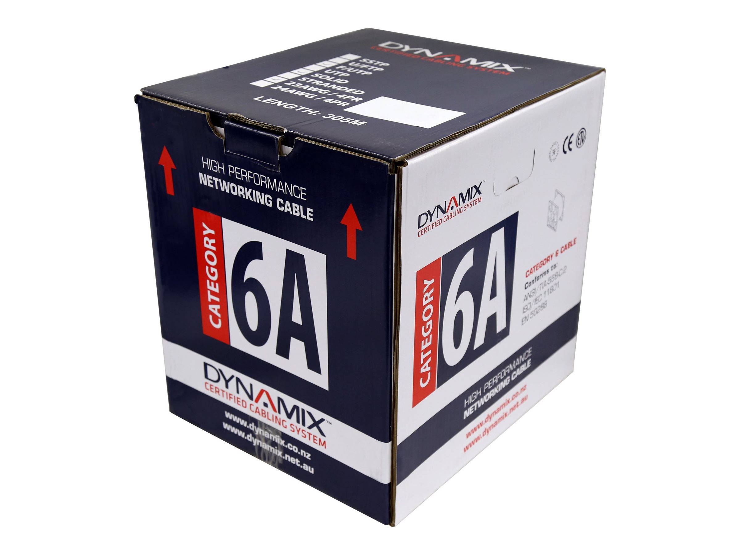Dynamix bulk cable 305 m Product shot Right-angle 80000