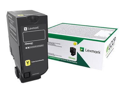 Lexmark - Yellow - original - toner cartridge LCCP, LRP 