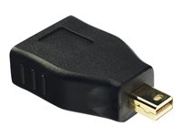 Lindy - DisplayPort adapter - Mini DisplayPort (M) to DisplayPort (F)