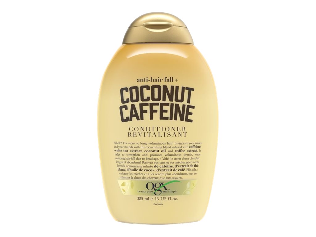 OGX Anti Hair Fall+ Coconut Caffeine Conditioner - 385ml