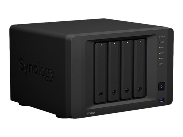 SYNOLOGY DVA3221 4-Bay Deep Learning NVR
