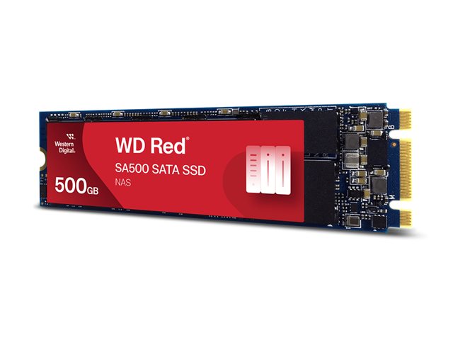 WD Red SSD SA500 NAS 500GB M.2 2280 SATA WDS500G1R0B-68A4Z0