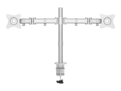 NEOMOUNTS Flat Desk Mount 2 screens Silv
