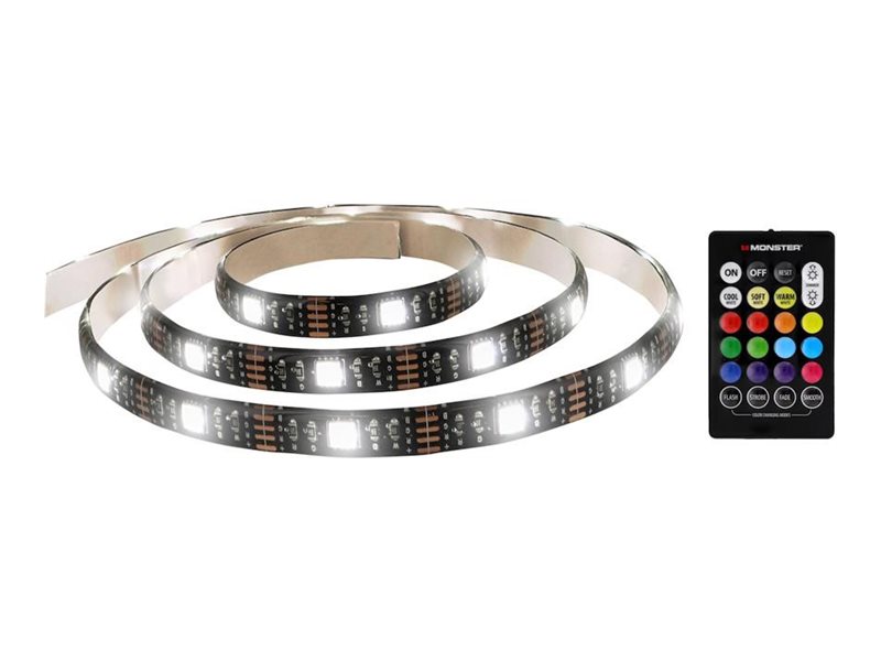 Monster Basics LED Light Strip MultiColour 1.98m