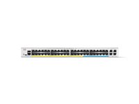 Cisco Catalyst 1300-48MGP-4X - switch - 48 ports - Managed - rack-mountable