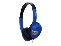 AVID FV-060 Headphones on-ear wired 3.5 mm jack blue
