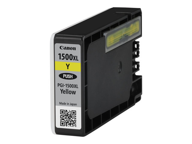 Image of Canon PGI-1500XL Y - High Yield - yellow - original - ink tank