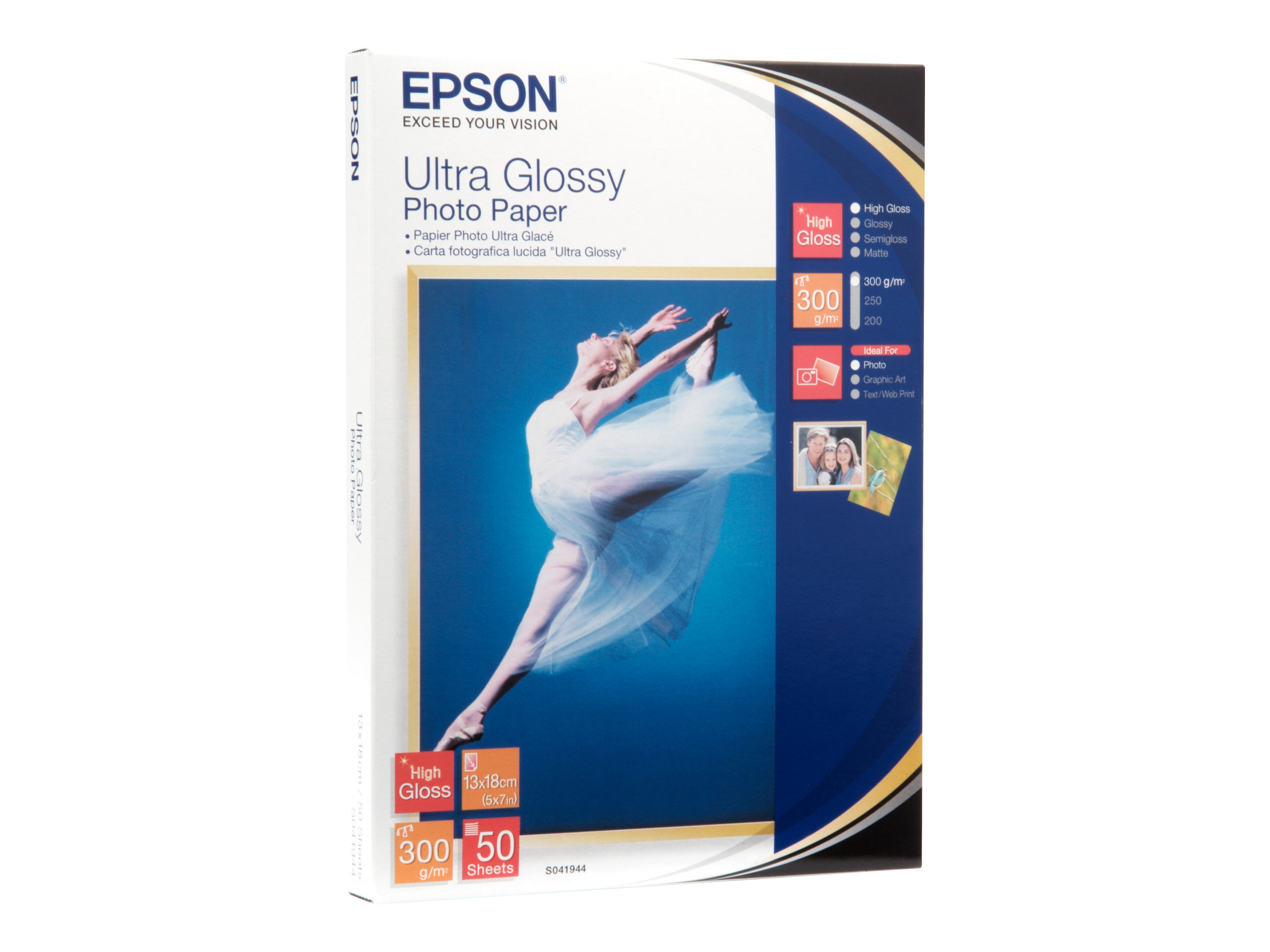 EPSON PAPIER PHOTO ULTRA GLACE