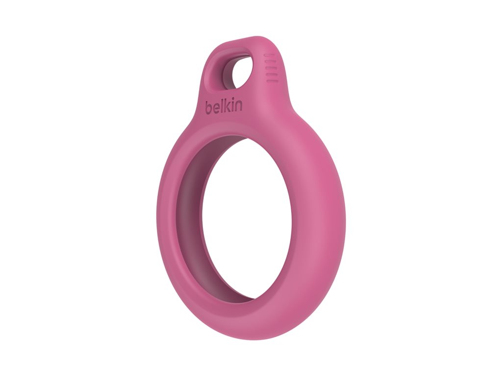 BELKIN AirTag Holder with Keyring Pink