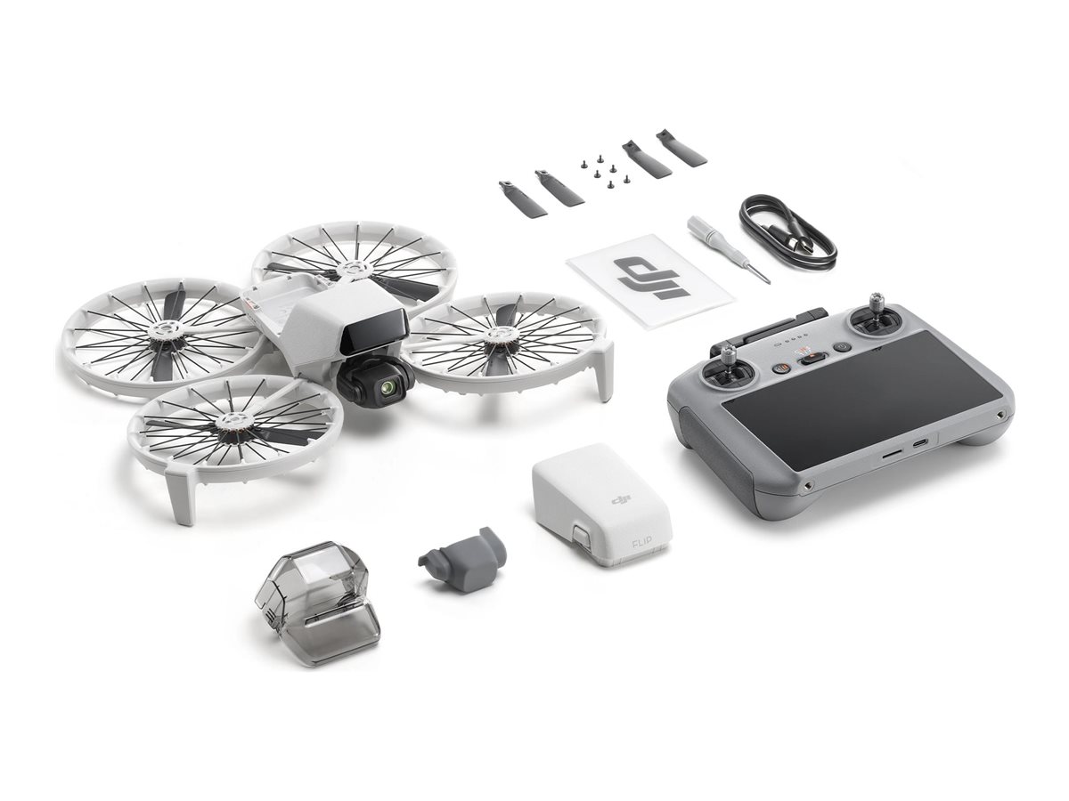 DJI Flip (DJI RC 2) Drone - Light Gray - CP.FP.00000180.01