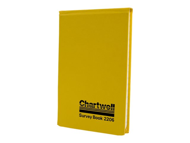 Chartwell Survey Book 2206 Field Book 160 Pages 106 X 165 Mm