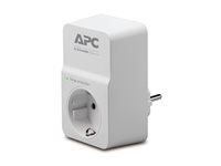 APC SurgeArrest Essential Strømstødsbeskytter 1-stik Hvid