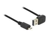 DeLOCK Easy USB 2.0 USB-kabel 2m Sort