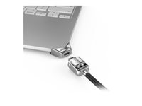Compulocks - security slot lock adapter - with keyed cable lock (corner lock)