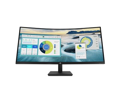 Moniteur HP P34hc G4 34'' WQHD VA Incurvé 5 ms GtG 250nits HDMI/ Display Port/ U
