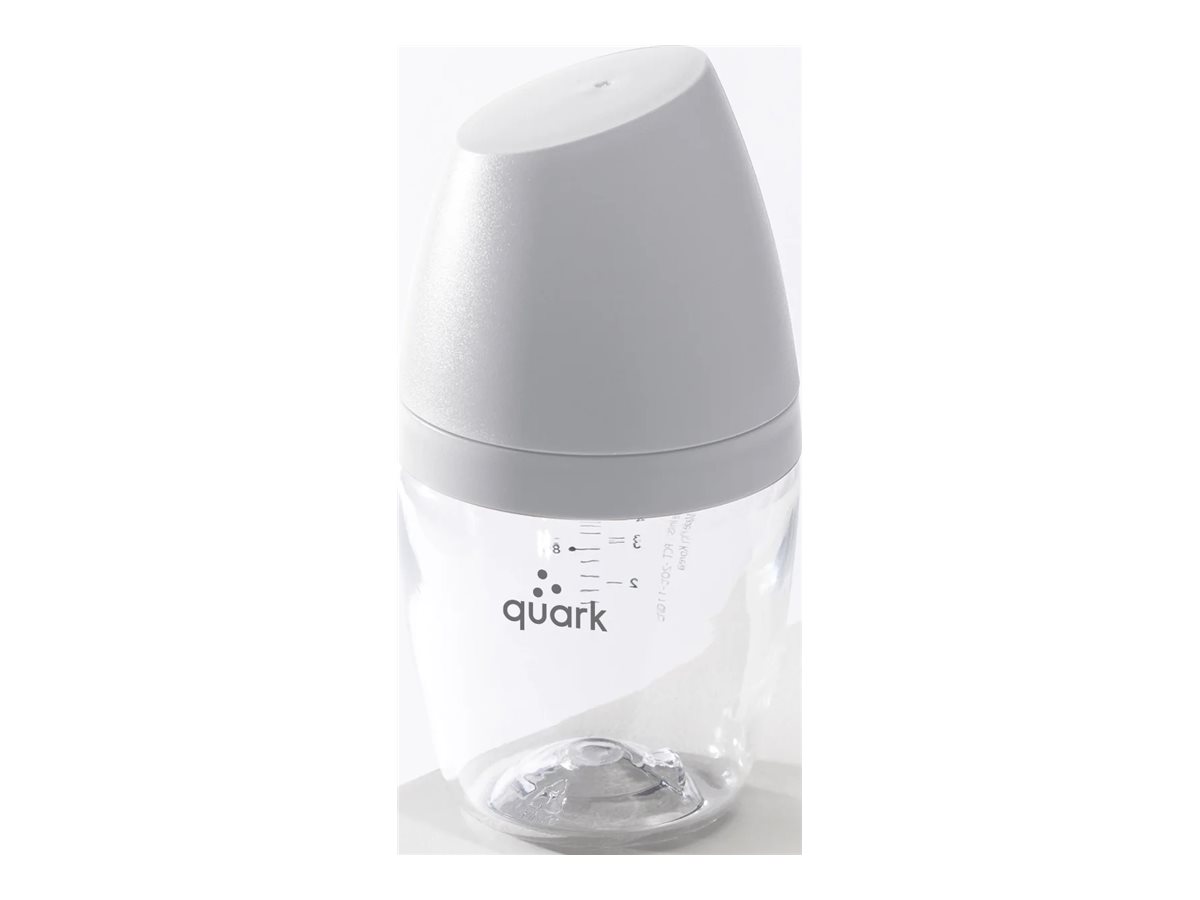 Quark BuubiBottle Mini Baby Bottle - Gray - 160ml - 2 pack