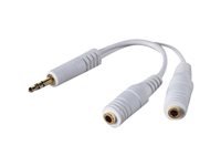 Belkin PRO Series - Répartiteur audio - mini-phone stereo 3.5 mm mâle pour mini-phone stereo 3.5 mm femelle - 15 cm 