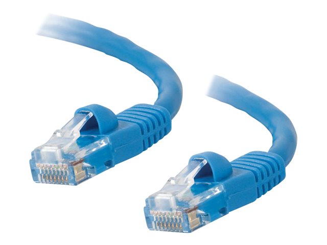 Image of C2G Cat5e Booted Unshielded (UTP) Network Patch Cable - patch cable - 2 m - blue