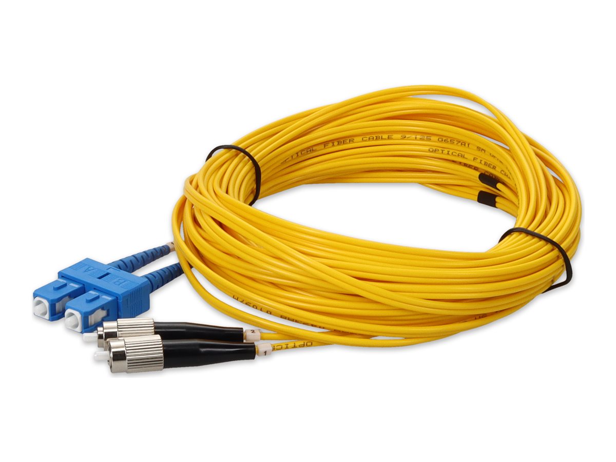 AddOn - Patch cable - SC/UPC single-mode (M) to FC/UPC single-mode (M)
