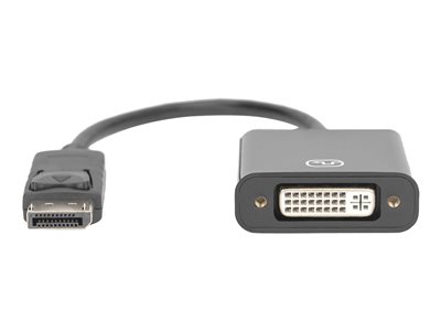 DIGITUS Aktiver DisplayPort Adapter / Konverter, DP auf DVI - DB-340414-001-S