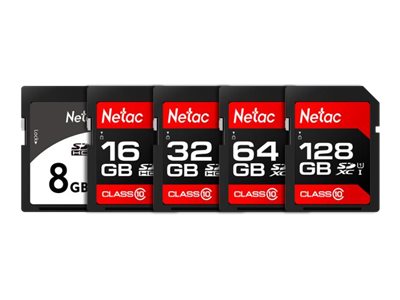 Netac P600 flash memory card 32 GB microSDHC Product shot Front 79275
