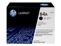 HP 64A - black - original - LaserJet - toner cartridge (CC364A)