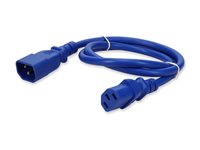 AddOn - power extension cable - power IEC 60320 C13 to IEC 60320 C14 - 1.22 m