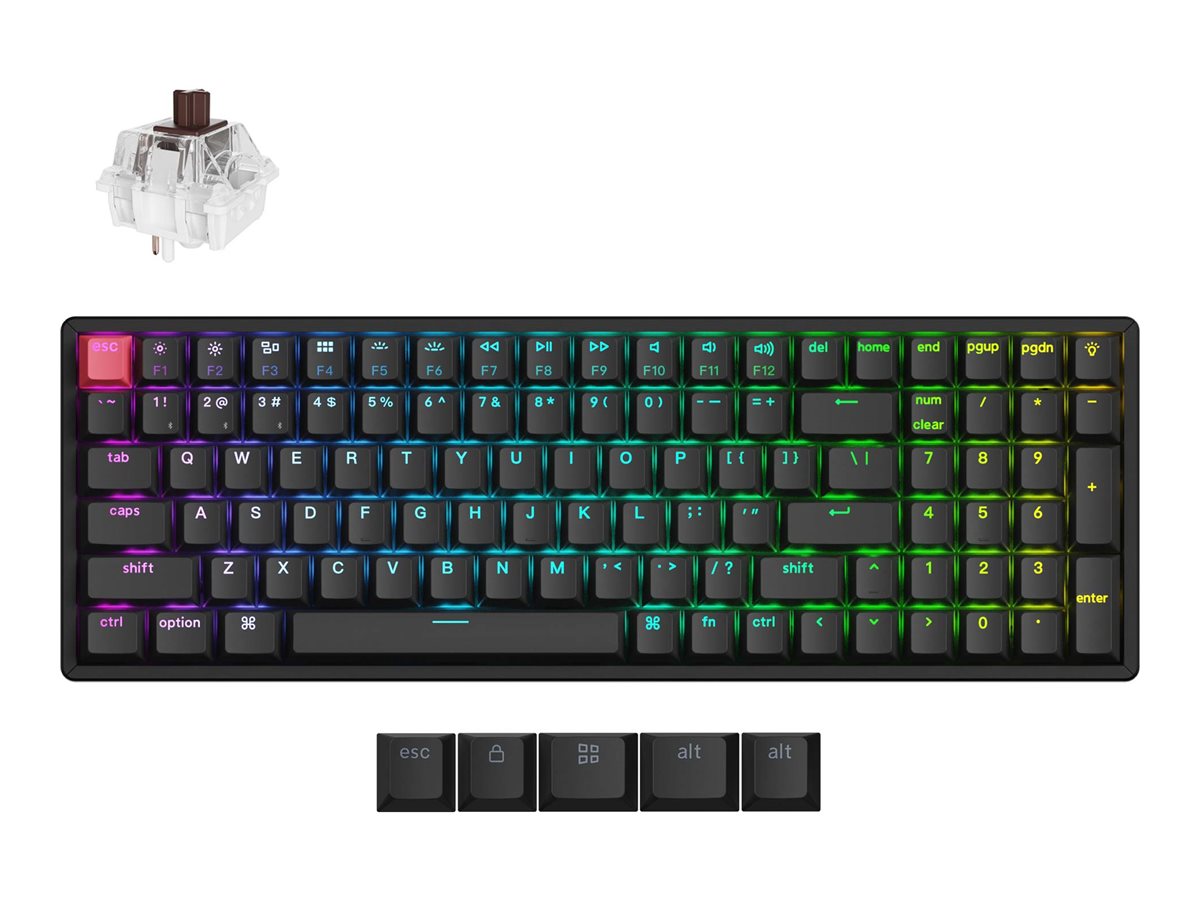 Keychron K4 Version 3 keyboard QMK  mechanical 96% full size Input Product shot Front 79800
