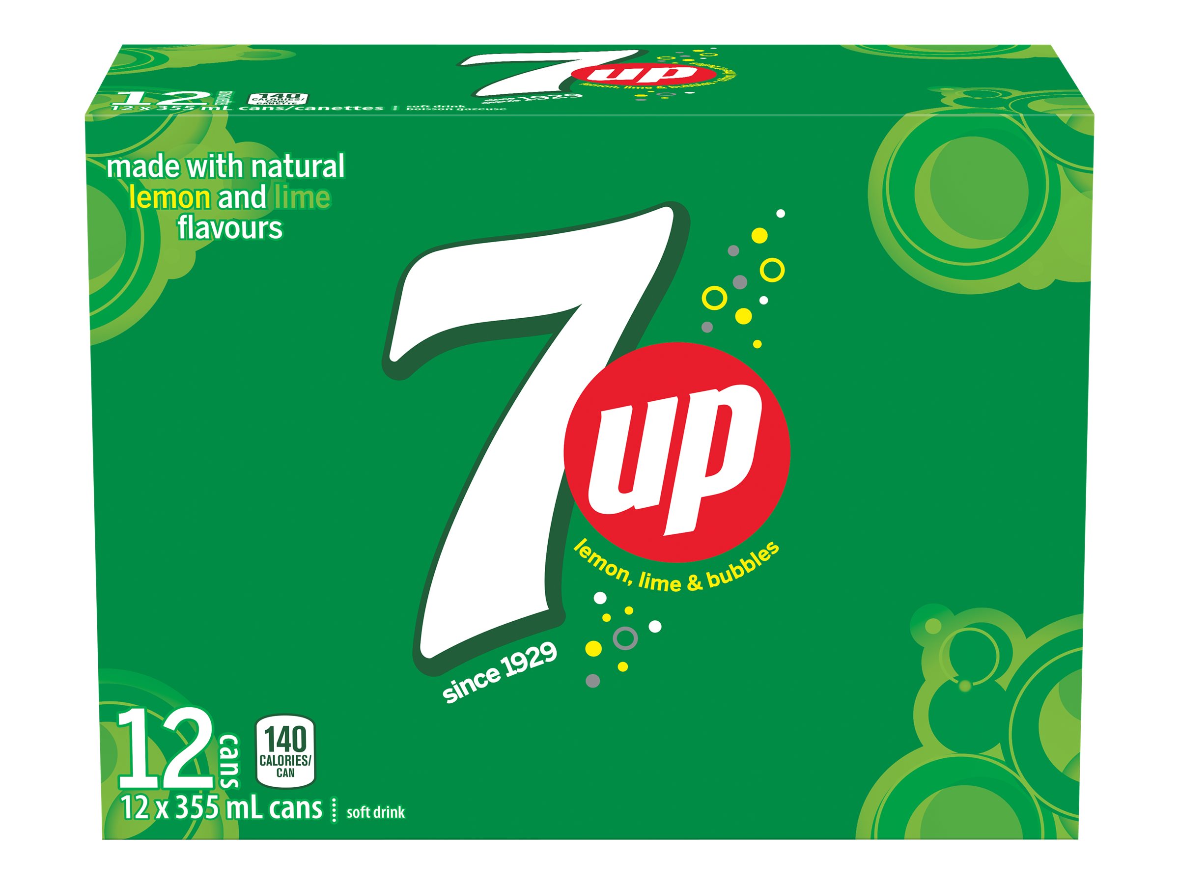 7UP Lemon Lime - Pack of 12