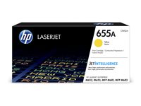 HP 655A LaserJet Toner Cartouche Jaune