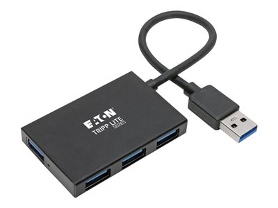Tripp Lite USB 3.0 Hub SuperSpeed Slim 4 USB-A Ports 5Gbps Compact Aluminum