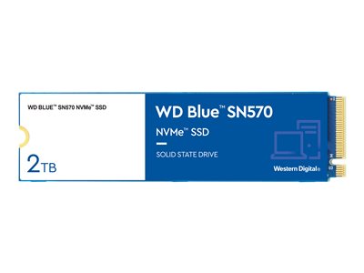 WD Blue SN570 NVMe SSD WDS200T3B0C - SSD - 2 TB - PCIe 3.0 x4 (NVMe)