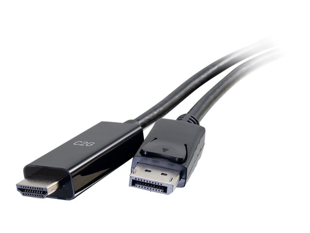 C2G 3ft DisplayPort to HDMI Cable - DP to HDMI Adapter Cable - DisplayPort 1.2 HDMI 2.0 - 4K 60Hz - M/M - kabel adaptéru - DisplayPort / HDMI - 91.4 cm – foto 6