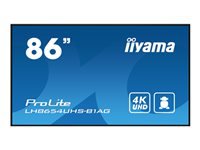 Iiyama Moniteurs 82'' et plus LH8654UHS-B1AG