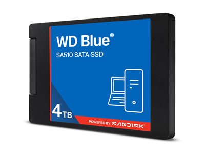 WD Blue SA510 - SSD - 4 TB - internal - 2.5" - SAT