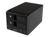 StarTech.com Boîtier USB 3.0 / eSATA sans tiroir pour 2 disques durs SATA III 3,5