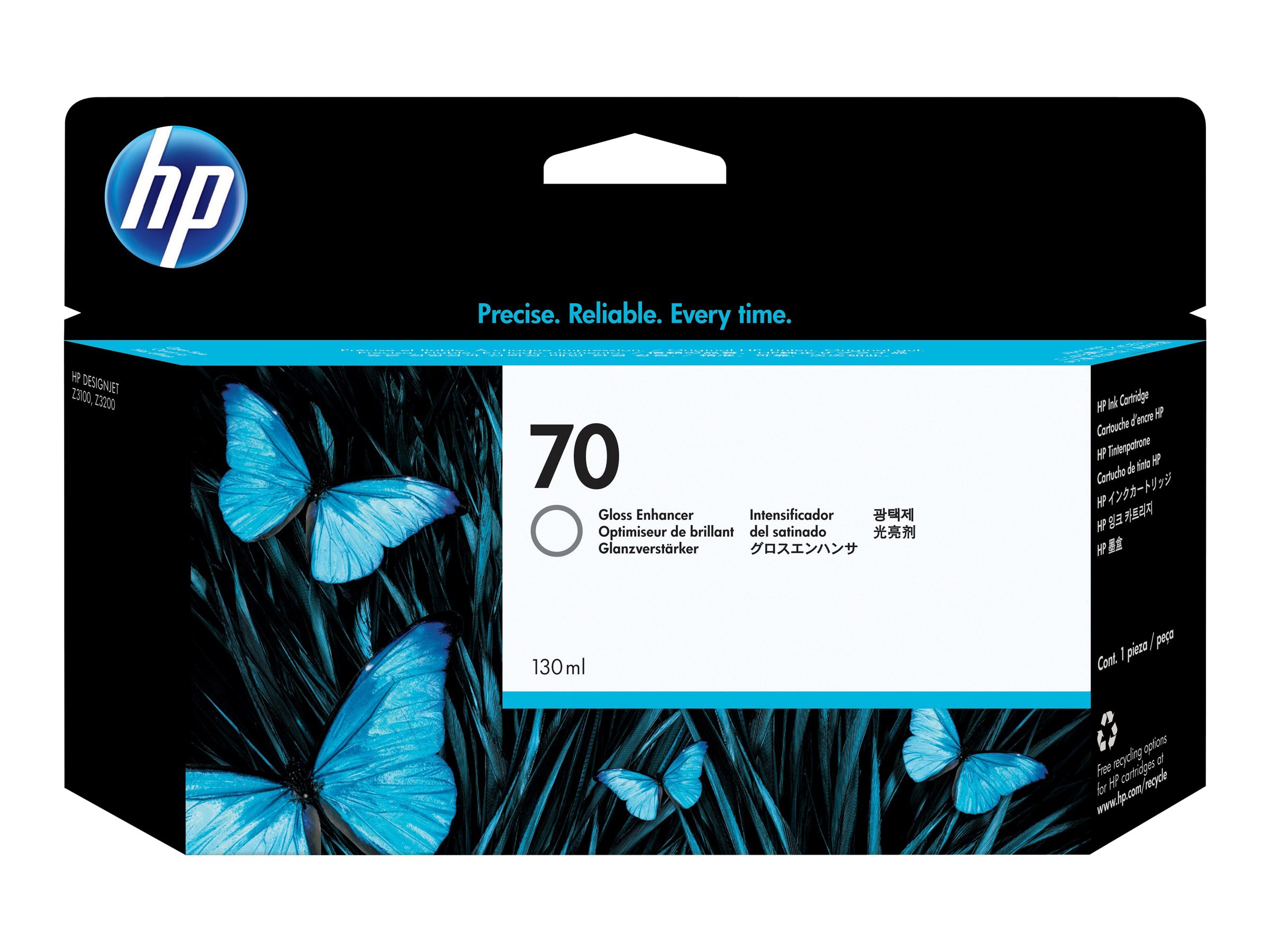 Hp 70 Gloss Enhancer Original Designjet Ink Cartridge