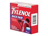 Tylenol* Back Pain Extra Strength Caplets - 18's� �