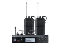 Shure PSM 300 Twinpack G20 Band headphone system in-ear wireless noise is